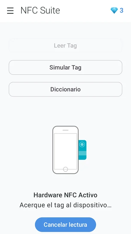 Detalle de una tarjeta en ezNfc